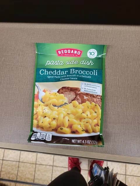 Reggano Cheddar Broccoli Pasta Side Dish