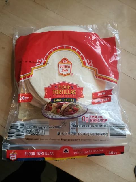 Is it Mushroom Free? Pueblo Lindo Flour Tortillas Small Fajita