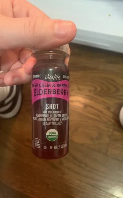 Vitalife Keep Calm & Berry On Elderberry Shot