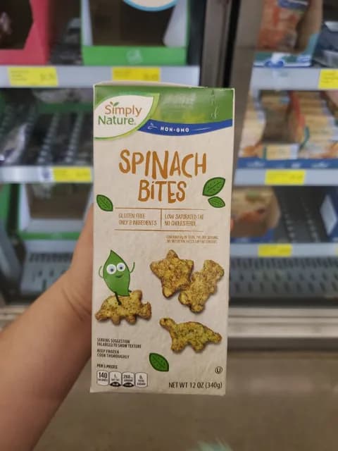 Simply Nature Spinach Bites