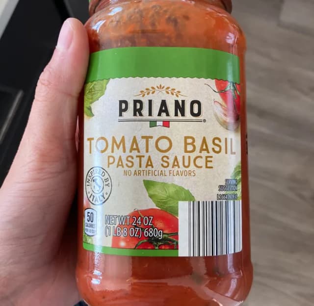 Is it Ginger Free? Priano Tomato Basil Pasta Sauce