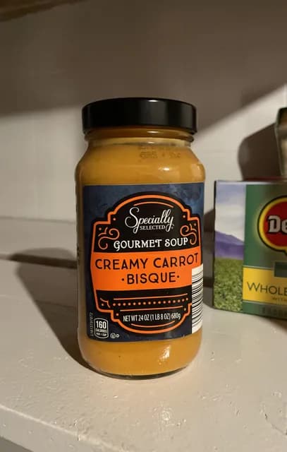 Specially Selected Gourmet Soup Creamy Carrot Bisque