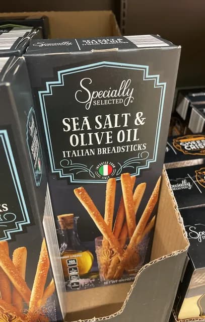 Is it Hazelnut Free? Specially Selected Sea Salt & Olive Oil Italian Breadsticks