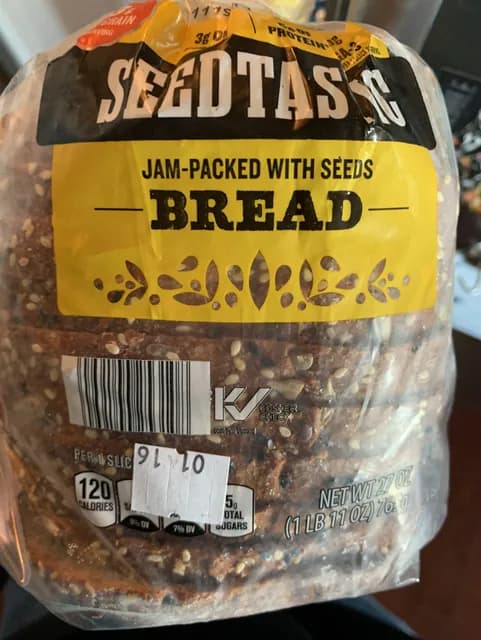 Is it Added Salt Free? Simply Nature Organic Seedtastic Jam-packed With Seeds Bread