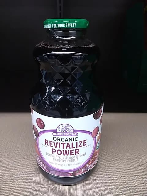 Nature'S Nectar Organic Revitalize Power 100% Fruit Juice Blend