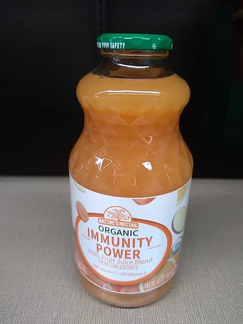 Nature'S Nectar Organic Immunity Power 100% Fruit Juice Blend