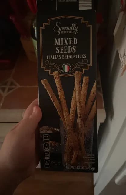 Specially Selected Mixed Seeds Italian Breadsticks