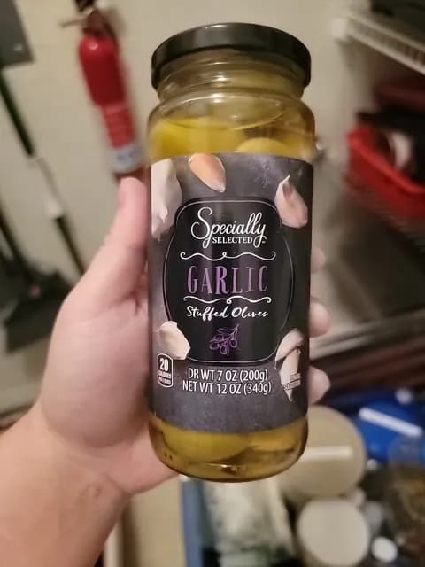 Specially Selected Garlic Stuffed Olives