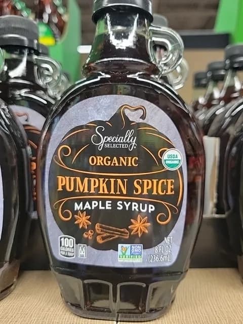 Specially Selected Organic Pumpkin Spice Maple Syrup