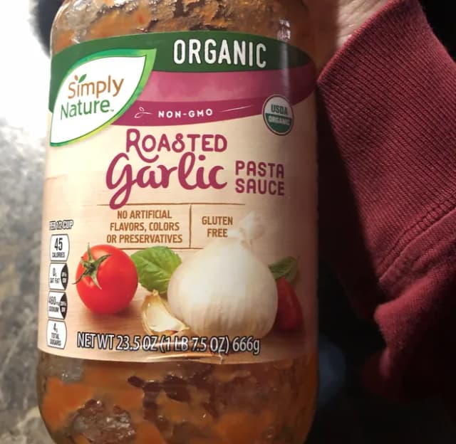 Is it Breastfeeding Friendly? Simply Nature Organic Non-gmo Roasted Garlic Pasta Sauce
