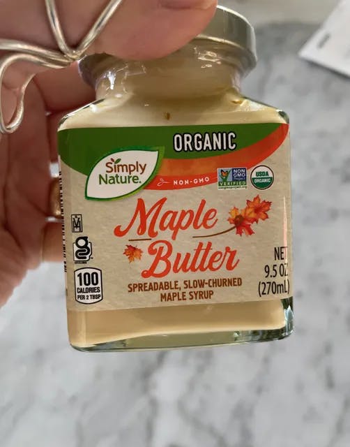 Is it Peanut Free? Simply Nature Organic Maple Butter