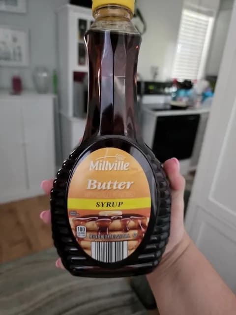 Millville Butter Syrup Artificially Flavoured