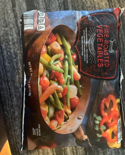Specially Selected Fire Roasted Vegetables With Balsamic Butter Sauce