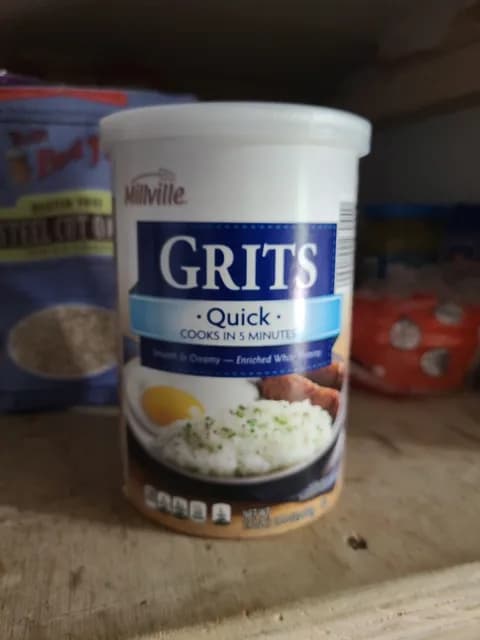 Is it Low FODMAP? Millville Quick Grits