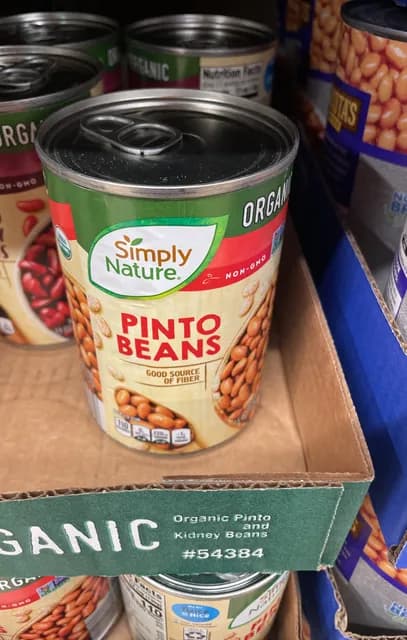 Simply Nature Organic Pinto Beans