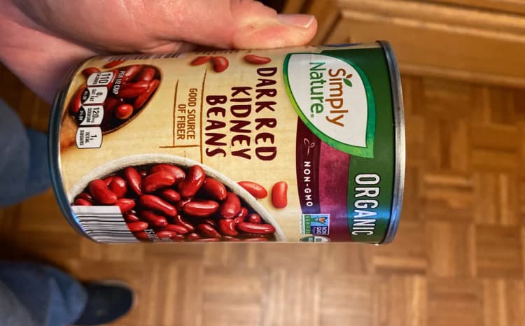 Simply Nature Organic Non-Gmo Dark Red Kidney Beans
