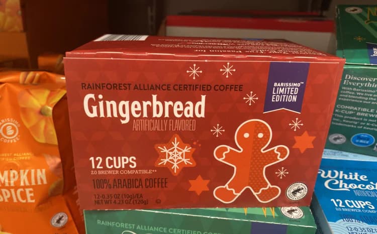 Barissimo Gingerbread Rainforest Alliance Certified 100% Arabica Coffee