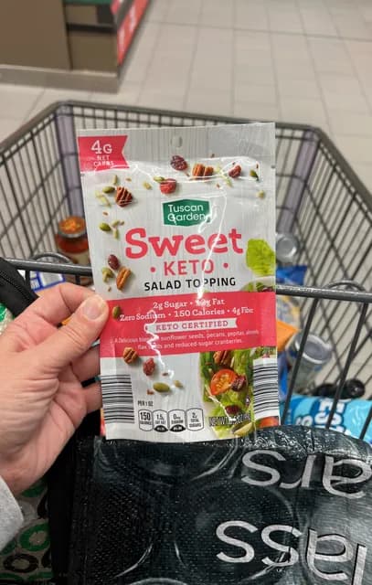 Tuscan Garden Sweet Keto Salad Topping