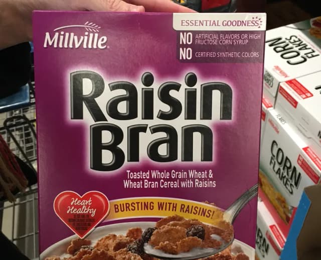 Is it Celery Free? Millville Raisin Bran