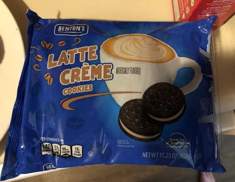 Benton's Latte Crème Cookies