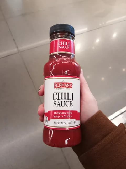 Is it Pork Free? Burman’s The Perfect Finish Chili Sauce