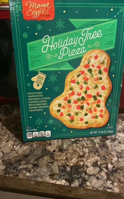 Mama Cozzi'S Holiday Tree Pizza