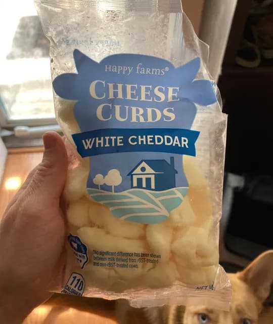 Happy Farms White Cheddar Cheese Curds