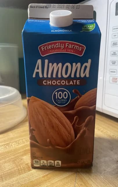 Friendly Farms Almond Chocolate, Almondmilk