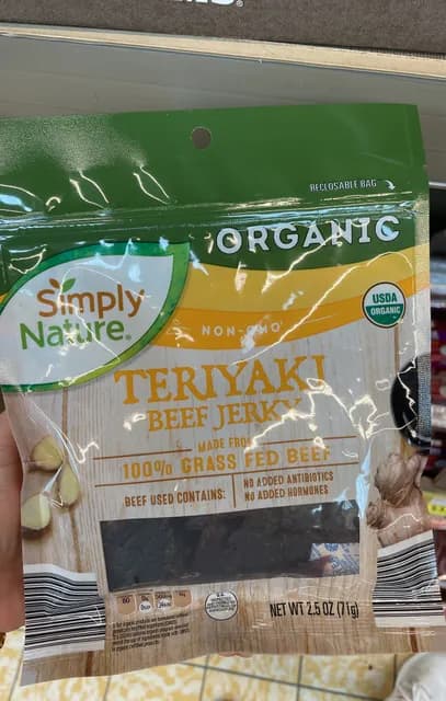 Is it Shellfish Free? Simply Nature Teriyaki Beef Jerky