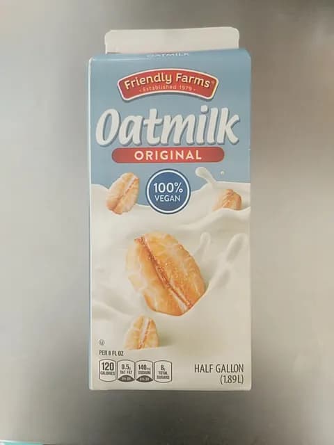 Is it Mediterranean Diet Friendly? Friendly Farms Original Oatmilk