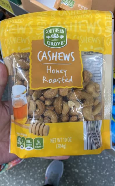 Southern Grove Honey Roasted Cashews