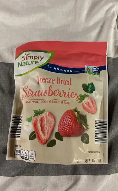Simply Nature Freeze Dried Strawberries