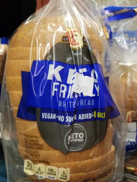Is it Pistachio Free? L'oven Fresh Keto Friendly White Bread
