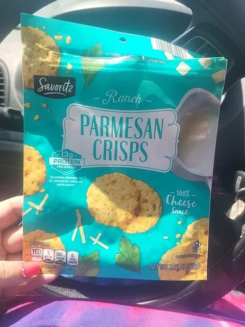 Is it Vegan? Savoritz Ranch Parmesan Crisps