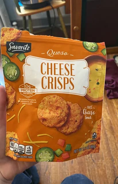 Savoritz Queso Cheese Crisps
