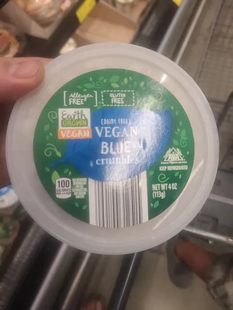 Earth Grown Vegan Blue Style Crumbles