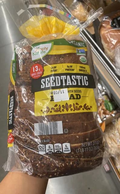 Is it Pescatarian? Simply Nature Seedtastic Bread