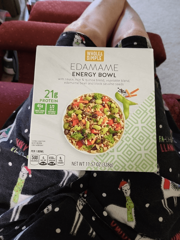 Whole & Simple Edamame Energy Bowl