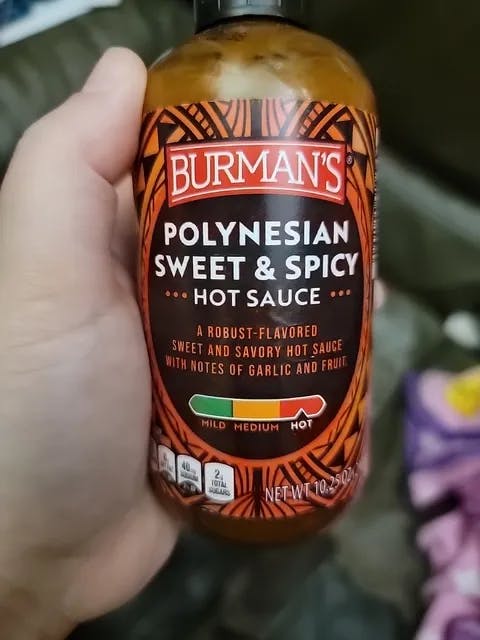 Is it Sesame Free? Burman's Polynesian Sweet & Spicy Hot Sauce