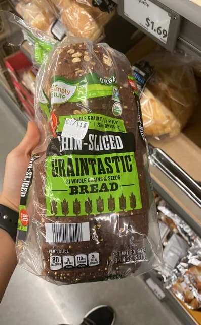 Is it Brazil Nut Free? Simply Nature Thin-sliced Graintastic Bread