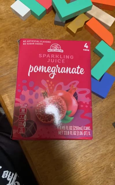 Nature'S Nectar Sparkling Juice Pomegranate