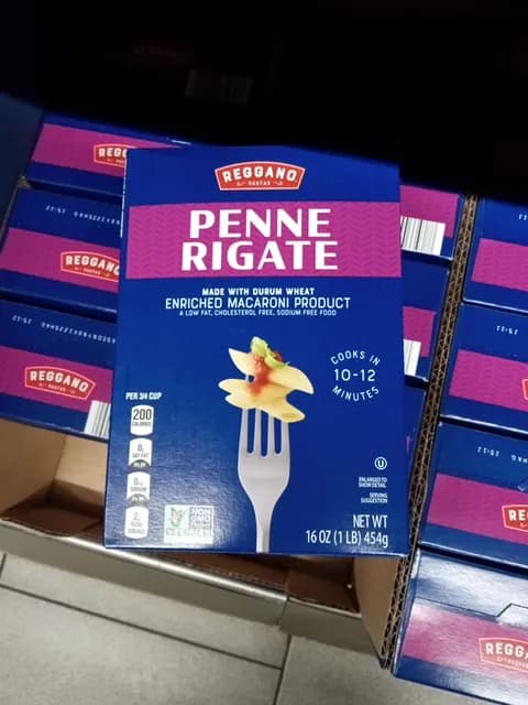 Reganno Pastas Penne Rigate