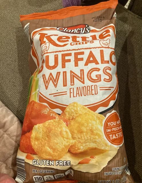 Clancy'S Buffalo Wings Flavored Kettle Chips