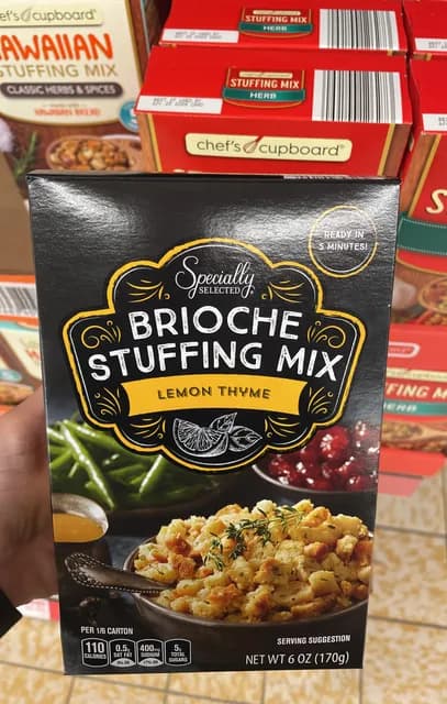 Is it Seeds Free? Specially Selected Brioche Stuffing Mix Lemon Thyme