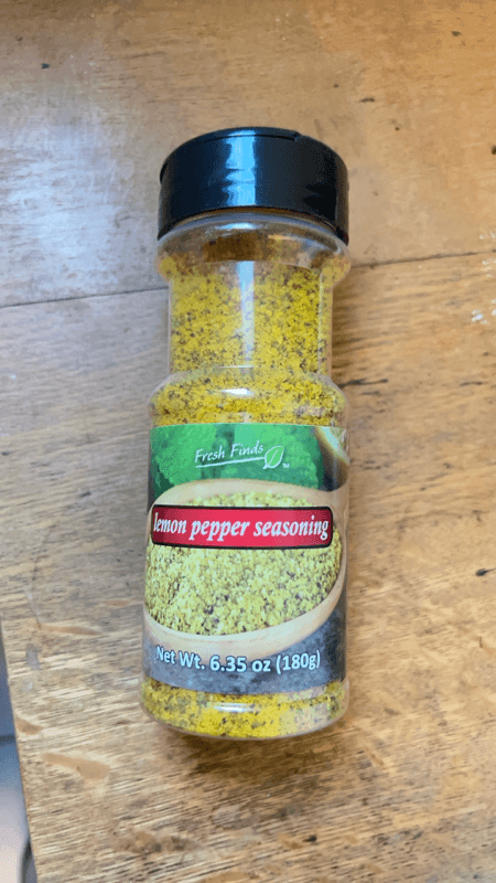 Fresh Finds Lemon Pepper Seasoning