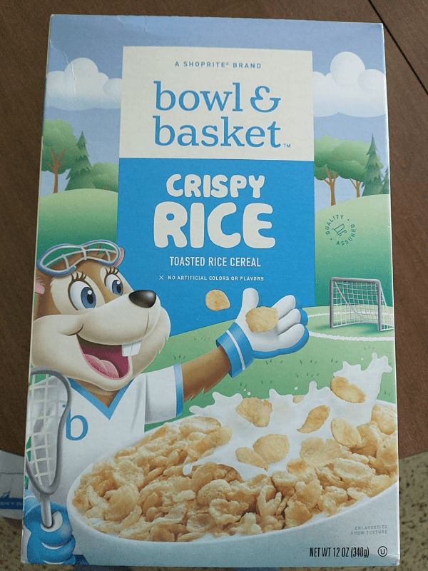 Bowl & Basket Crispy Rice Toasted Rice Cereal