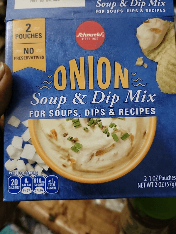 Schnucks Onion Soup & Dip Mix