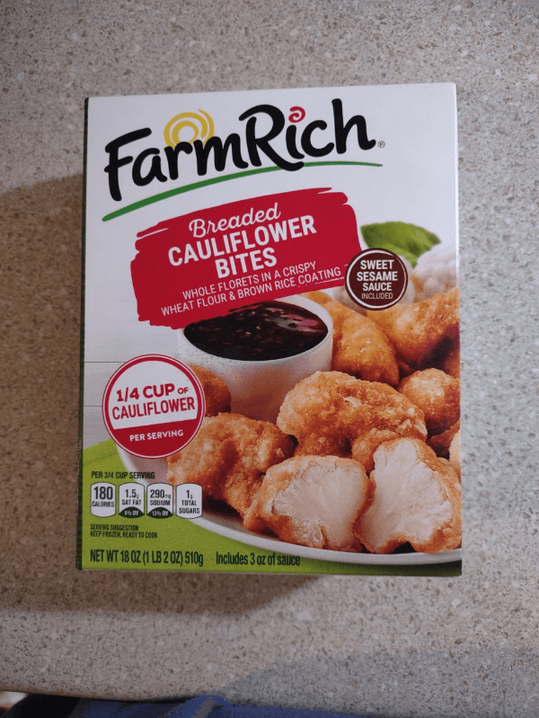 Farm Rich Breaded Cauliflower Bites