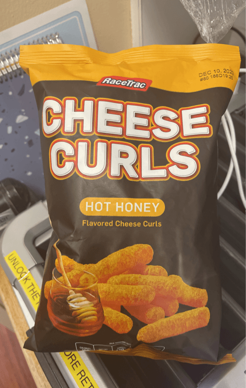 Racetrac Cheese Curls Hot Honey Flavored Cheese Curls