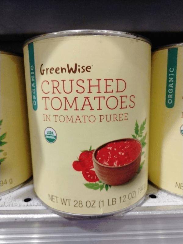 Greenwise Organic Crushed Tomatoes In Tomato Puree